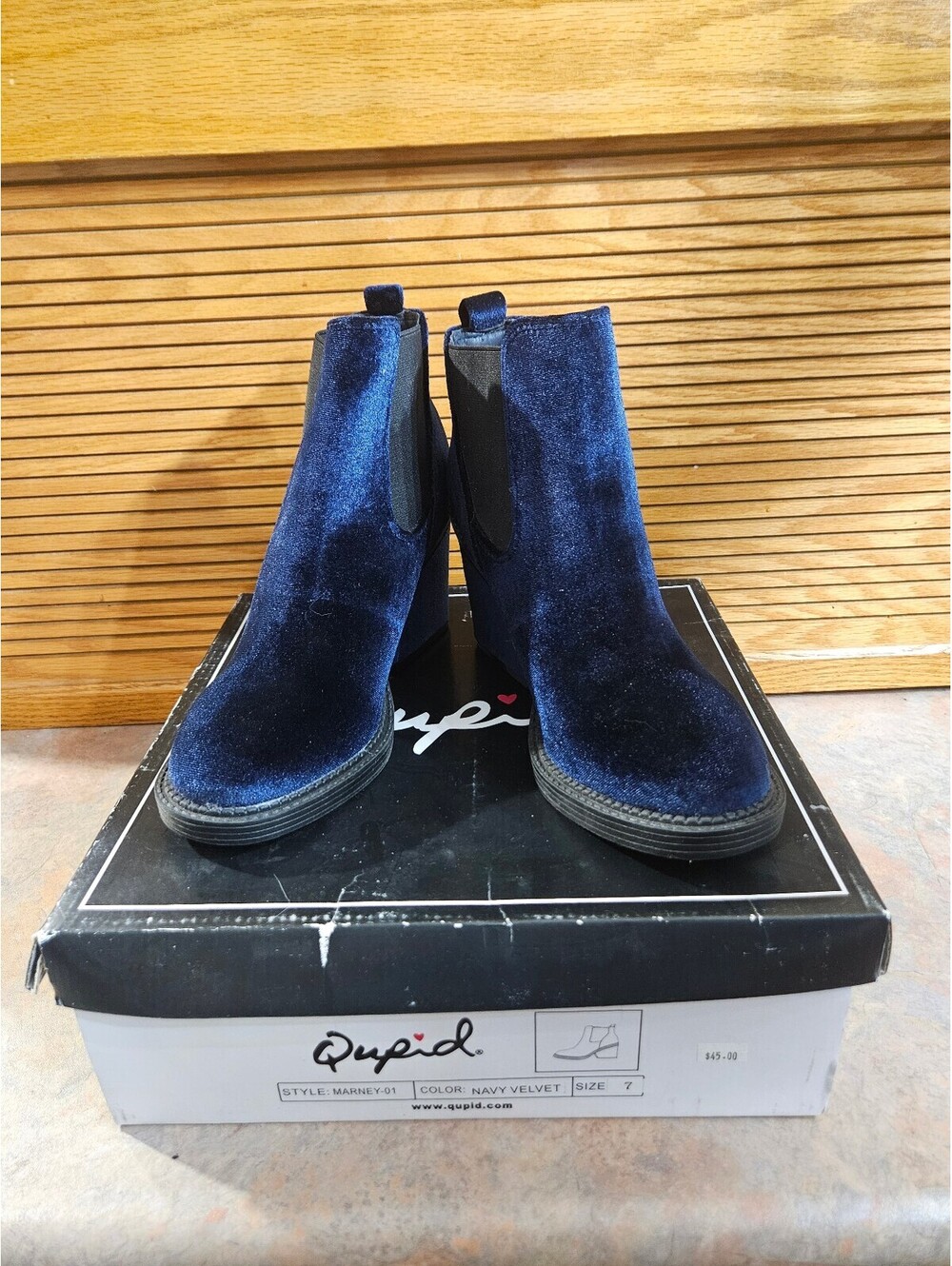 Qupid Marney-01 Womens Ankle Boots